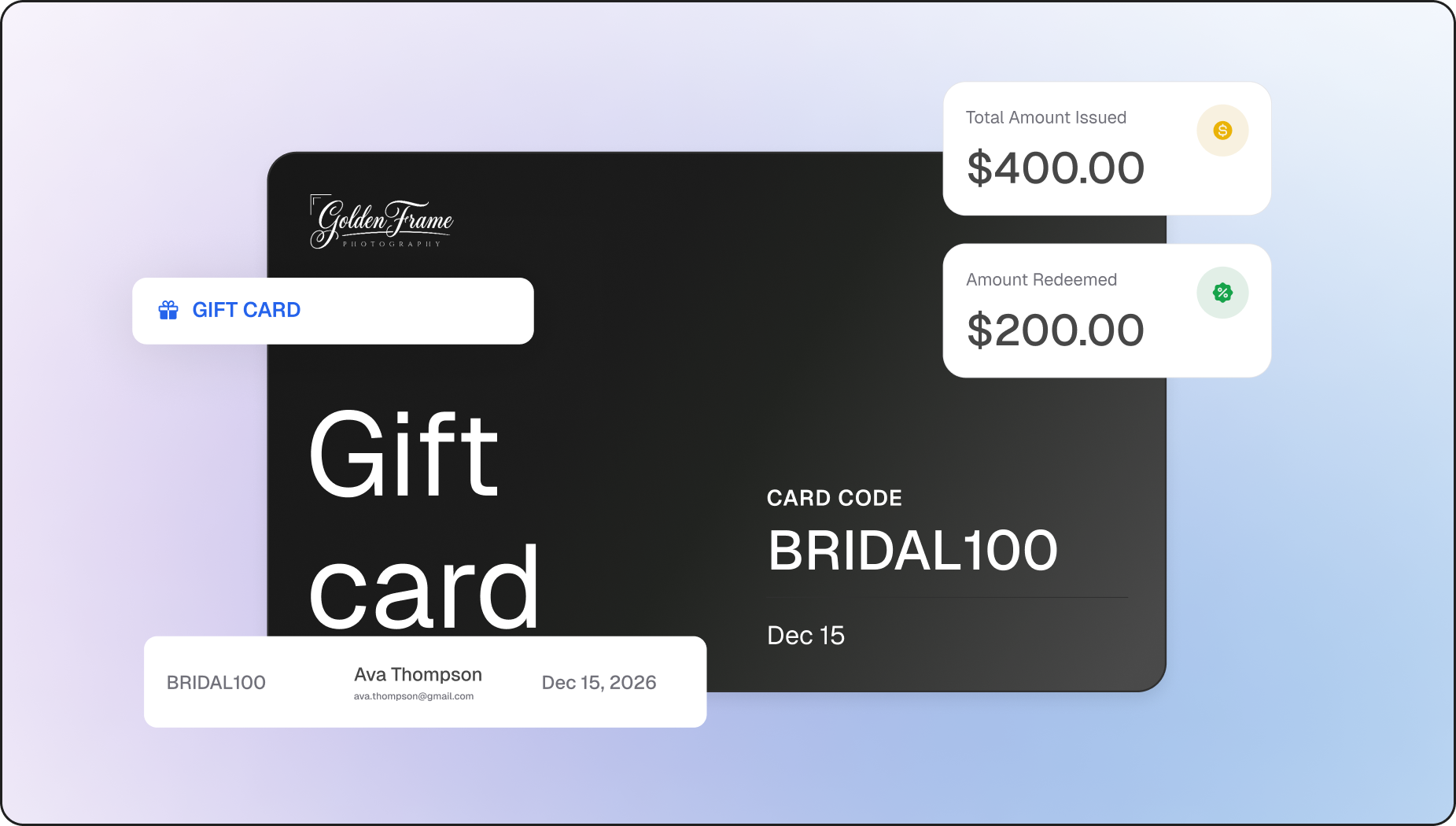 Gifting & Credits visual image